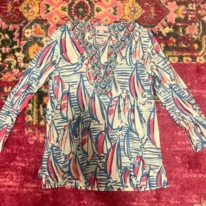 Lilly Pulitzer Amelia Island Tunic XS